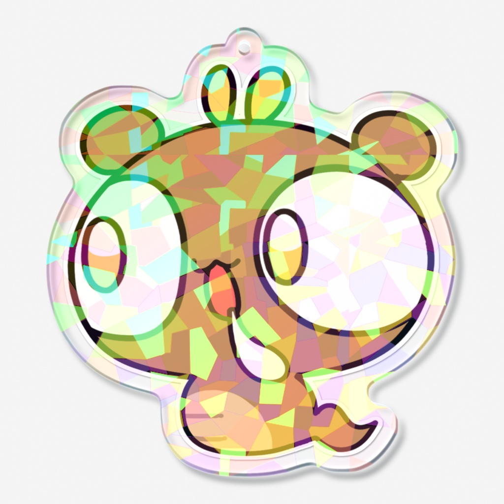 腹ペコだでぃ_ホログラムアクリルキーホルダー