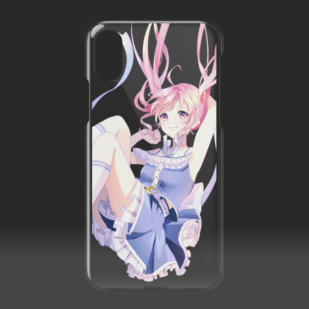 るなぴょんクリアiPhoneケース