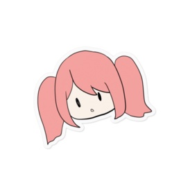 るなぴょんステッカー