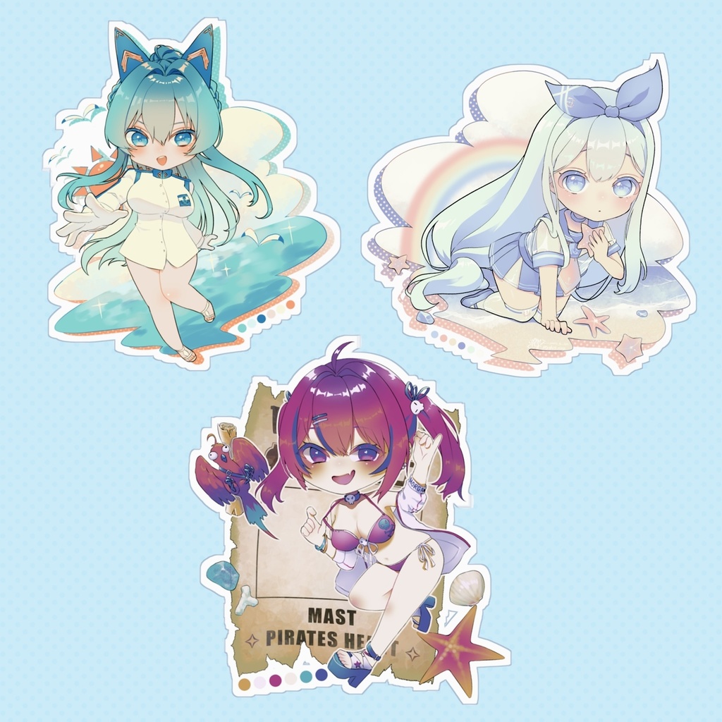 【C104】イージス アクリルキーホルダー【夏コミ】
