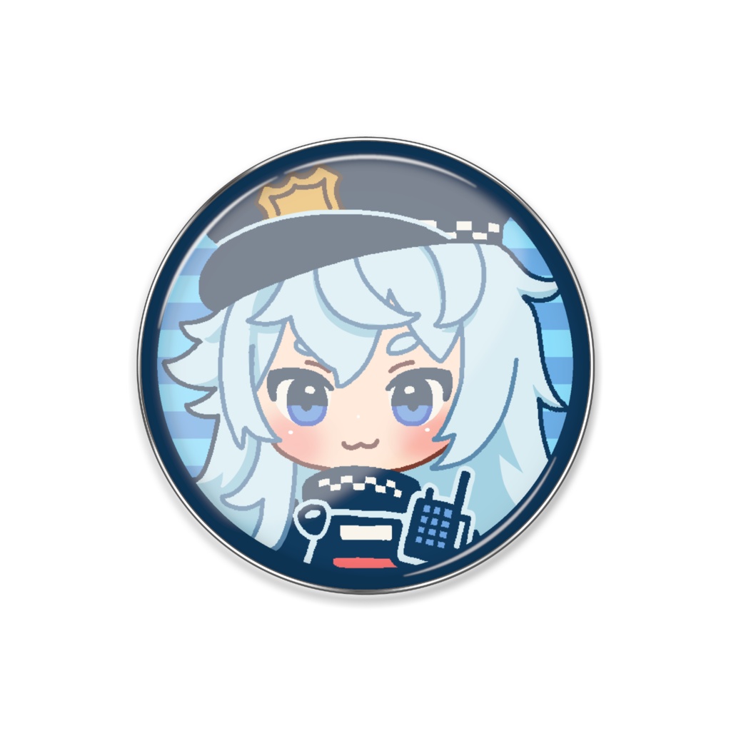 ポリ ピンバッジ
