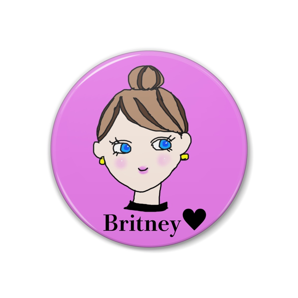 Britney缶バッジ