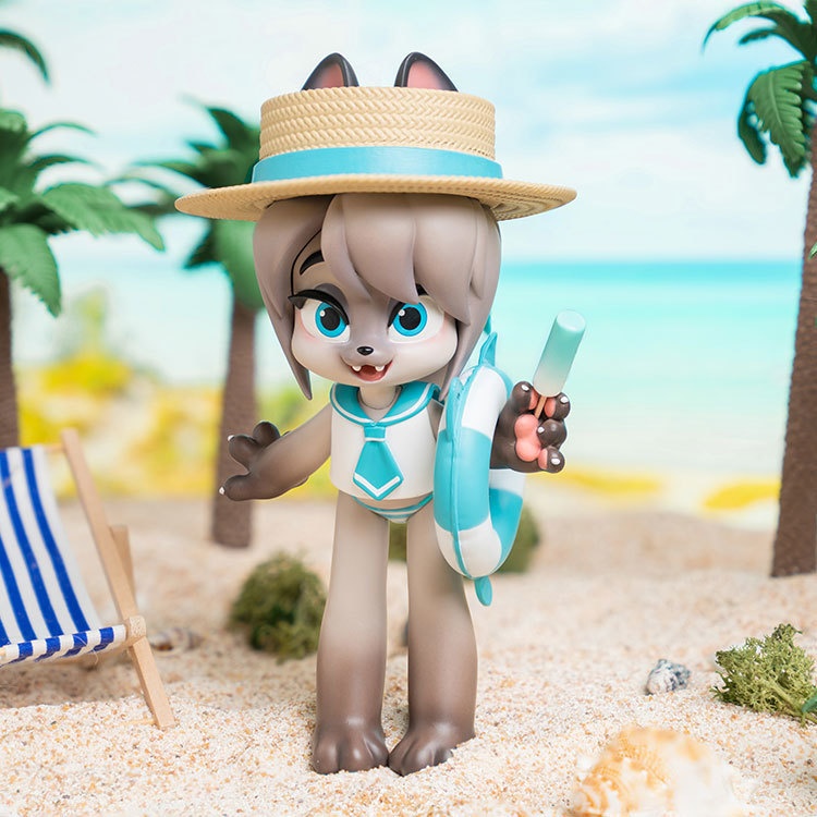 メイド猫 水着ver. (塗装済み完成品)