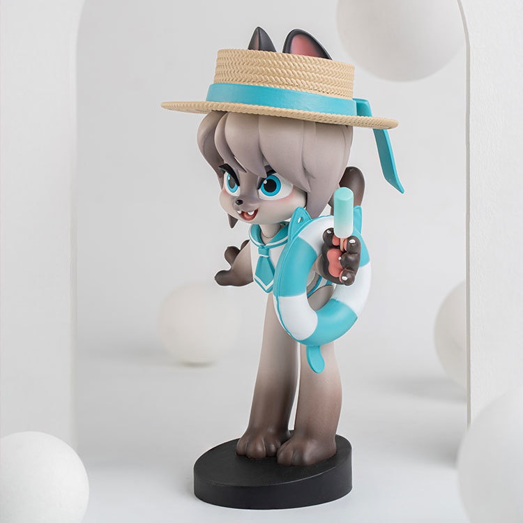 メイド猫 水着ver. (塗装済み完成品)