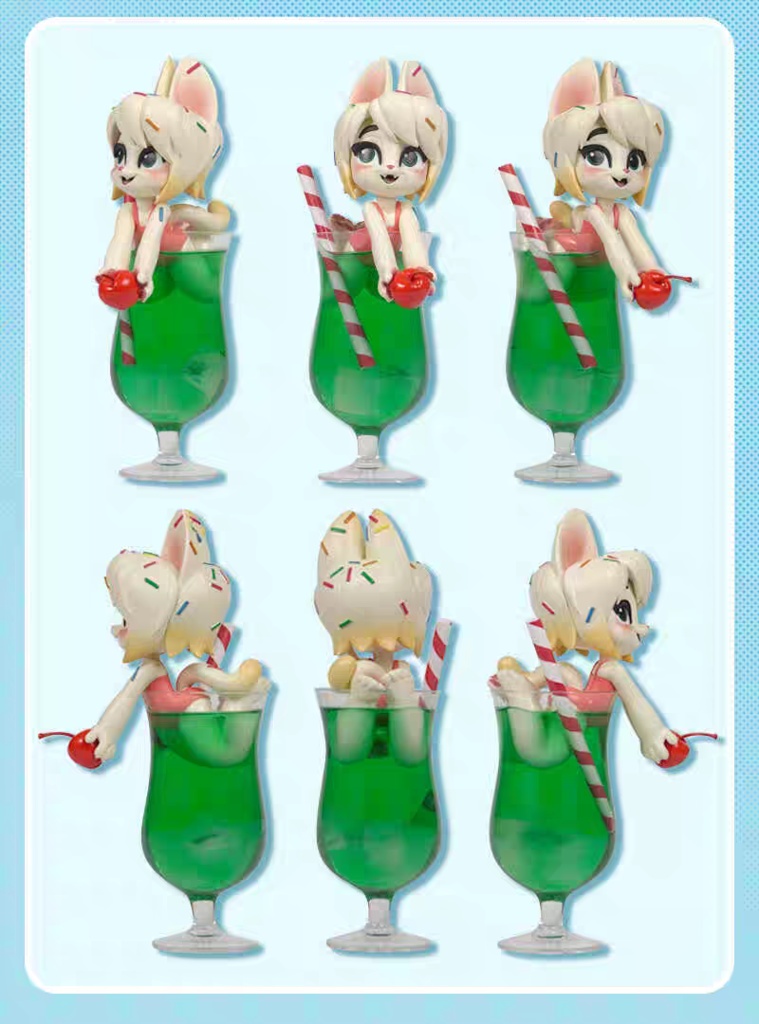 メイド猫ソーダver. (塗装済み完成品)