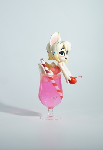 メイド猫ソーダver. (塗装済み完成品)