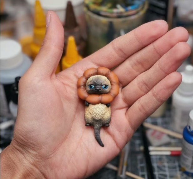 エリザベスカラー第一弾 猫マグネット(全6種)