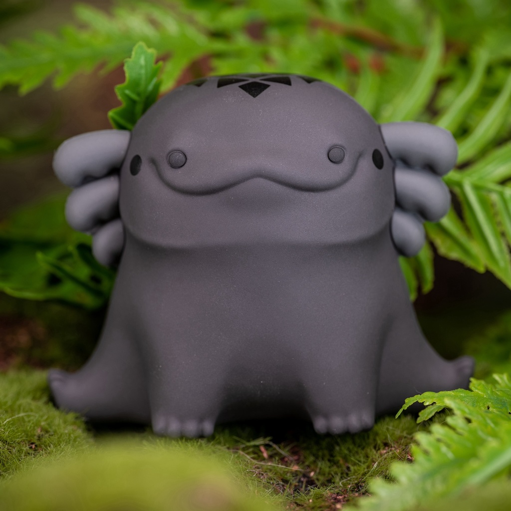 お座りウーパールーパー