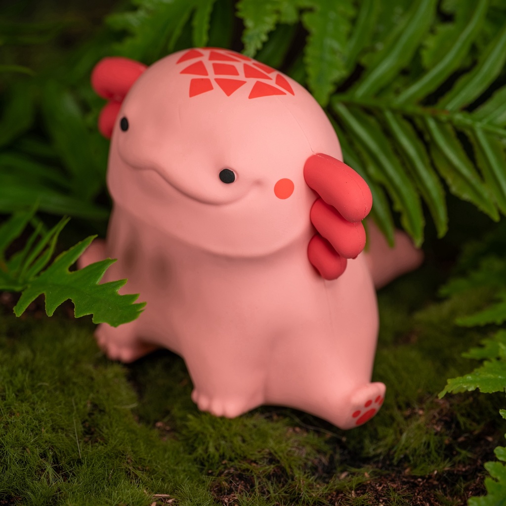 お座りウーパールーパー