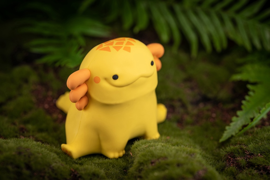 お座りウーパールーパー