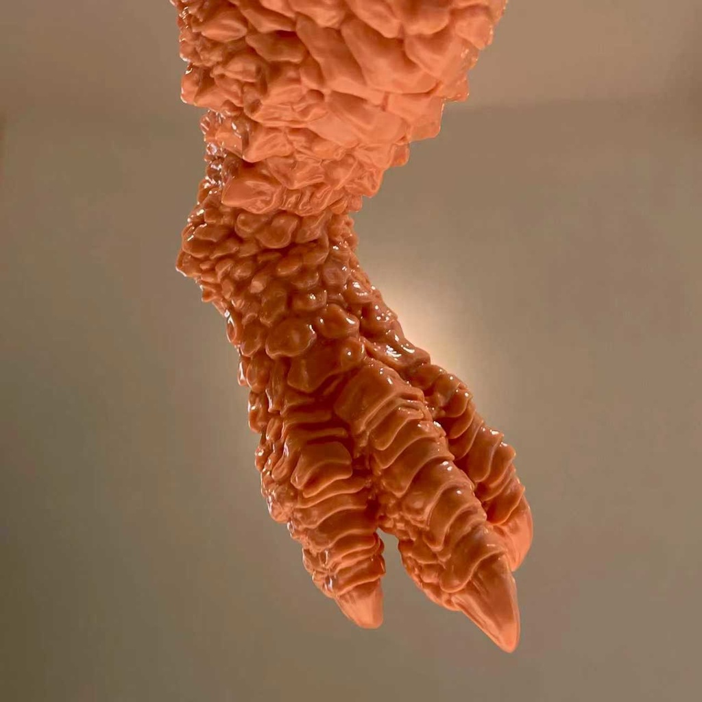 カルノタウルス 未塗装ソフトビニールキット(充填版)