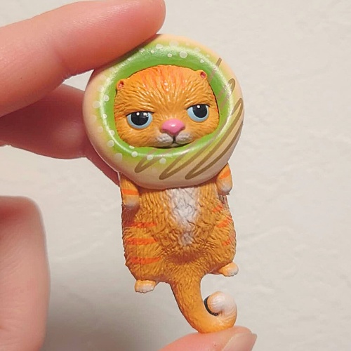 エリザベスカラー第二弾 ドーナツver. 猫マグネット(全4種)