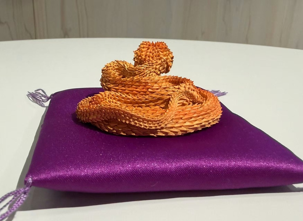 『奇想造形根付』 プッシュバイパー