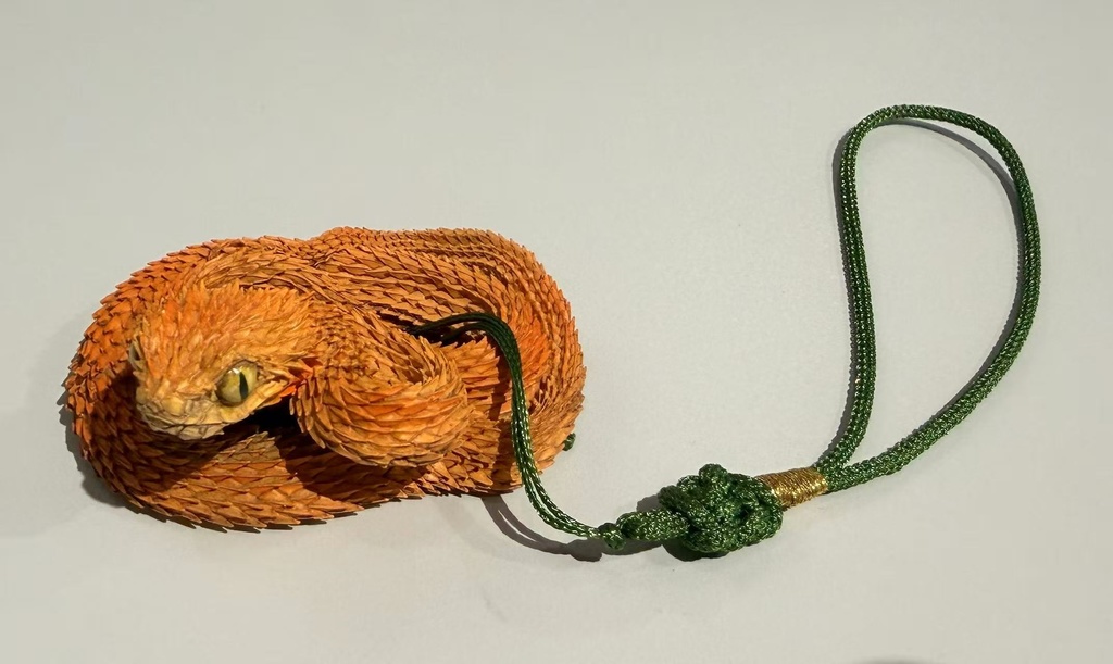 『奇想造形根付』 プッシュバイパー