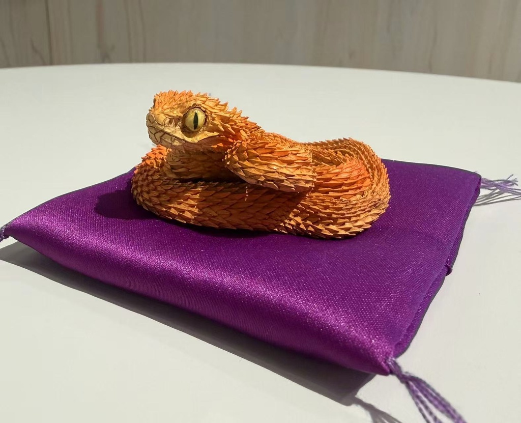 『奇想造形根付』 プッシュバイパー