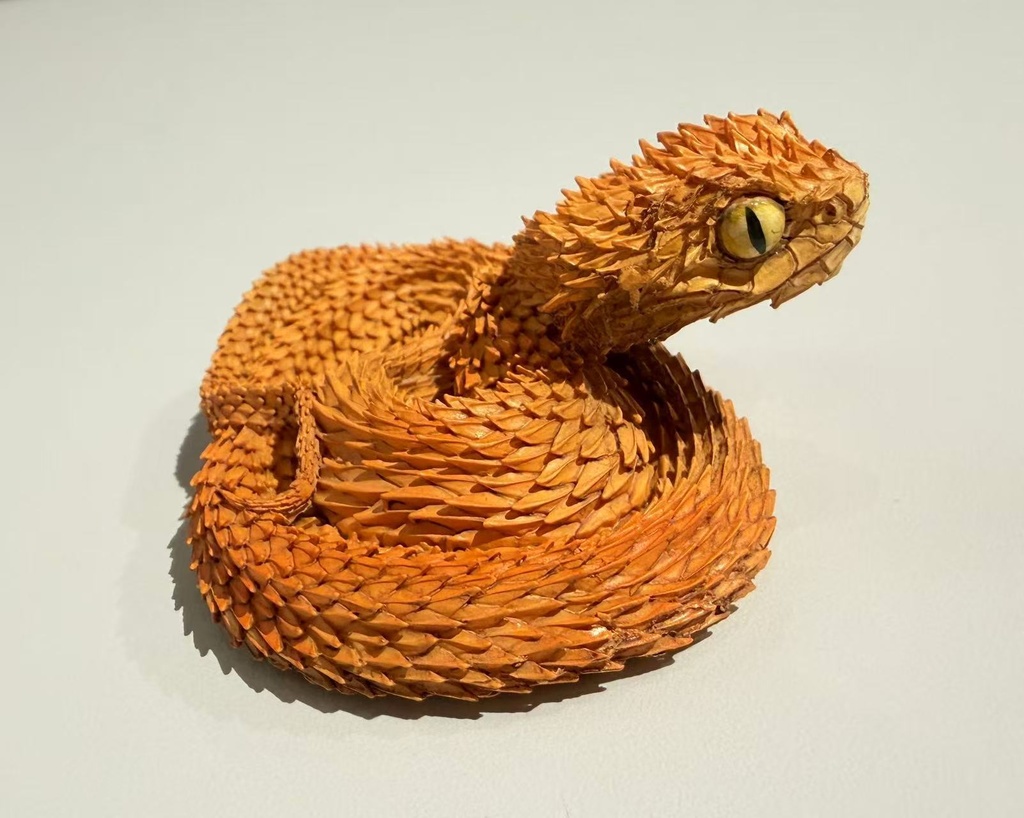 『奇想造形根付』 プッシュバイパー