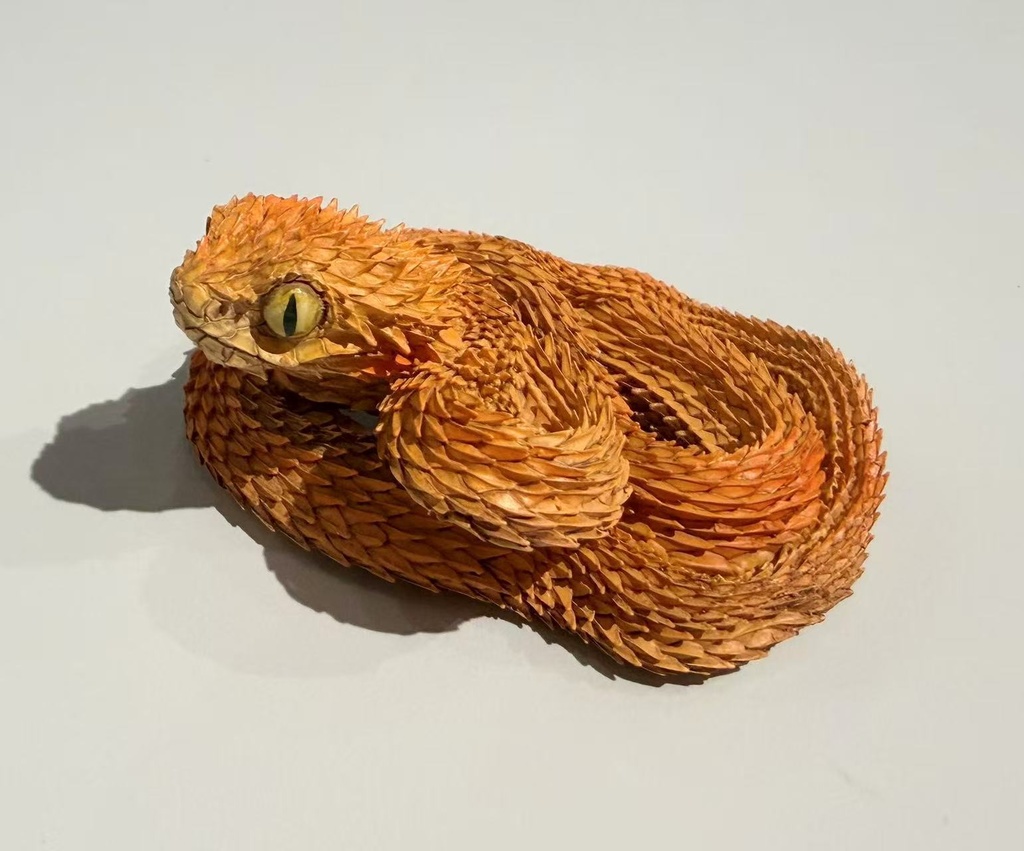 『奇想造形根付』 プッシュバイパー