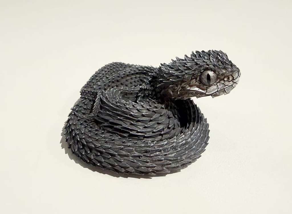 『奇想造形根付』 プッシュバイパー