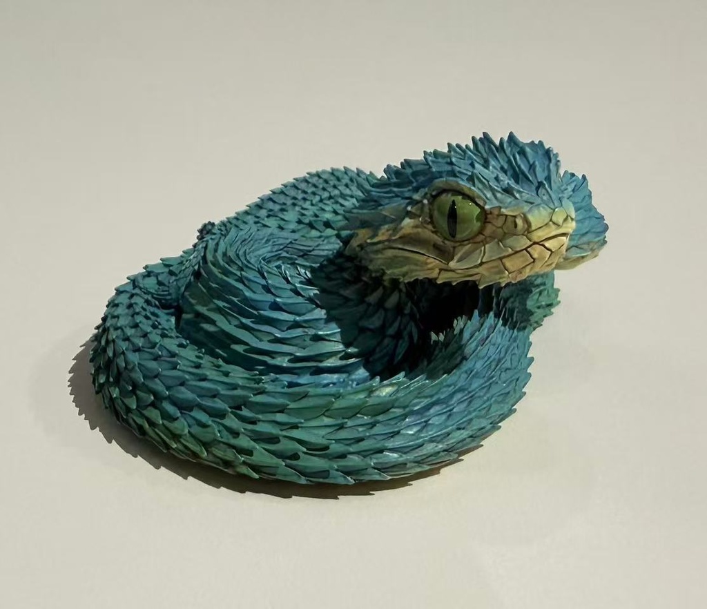 『奇想造形根付』 プッシュバイパー