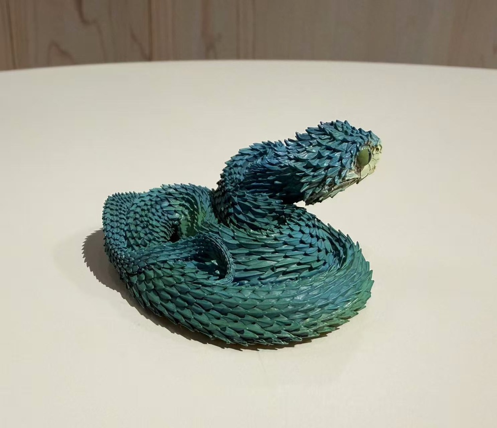 『奇想造形根付』 プッシュバイパー