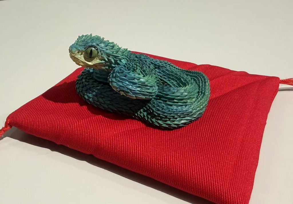 『奇想造形根付』 プッシュバイパー