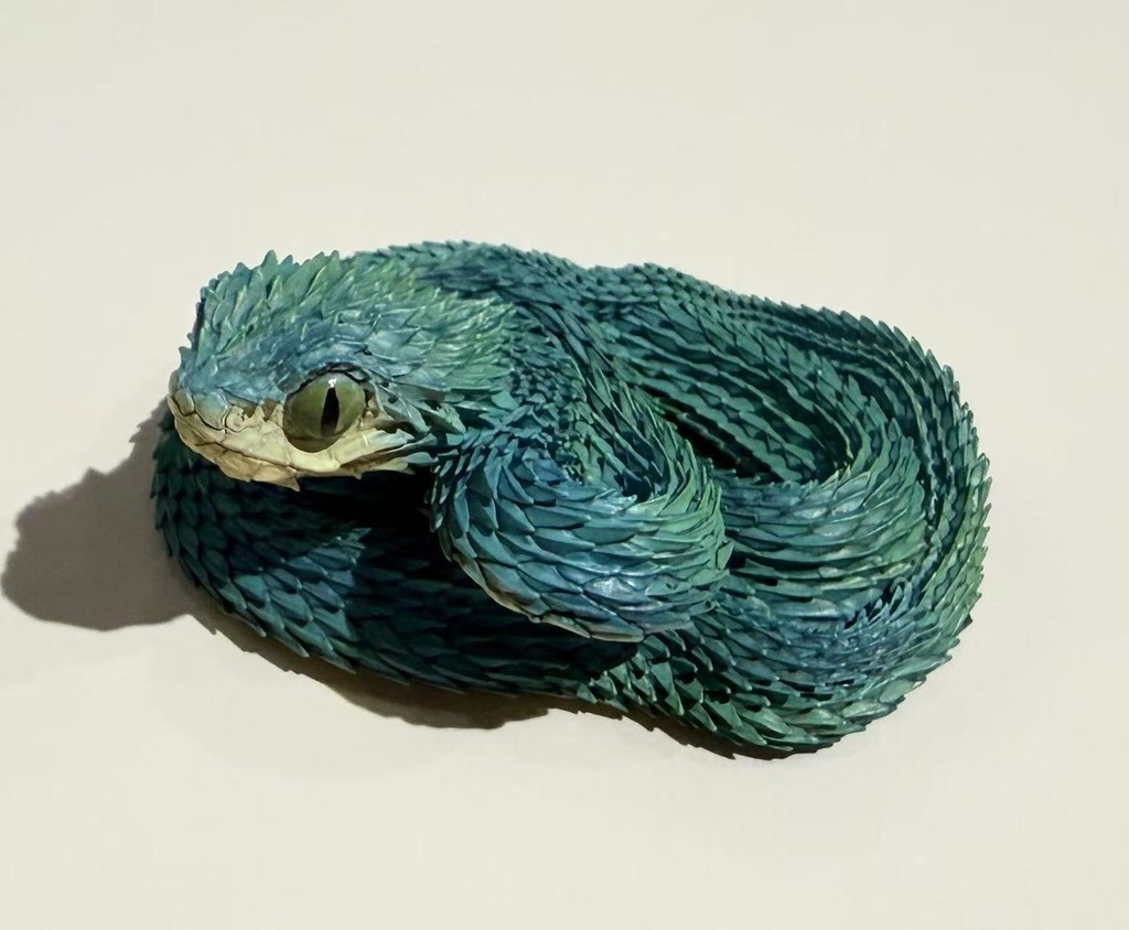 『奇想造形根付』 プッシュバイパー