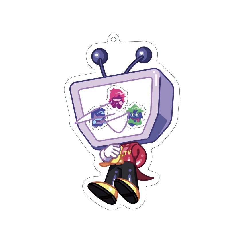DELTARUNE　テナ　シャカシャカアクリルキーホルダー