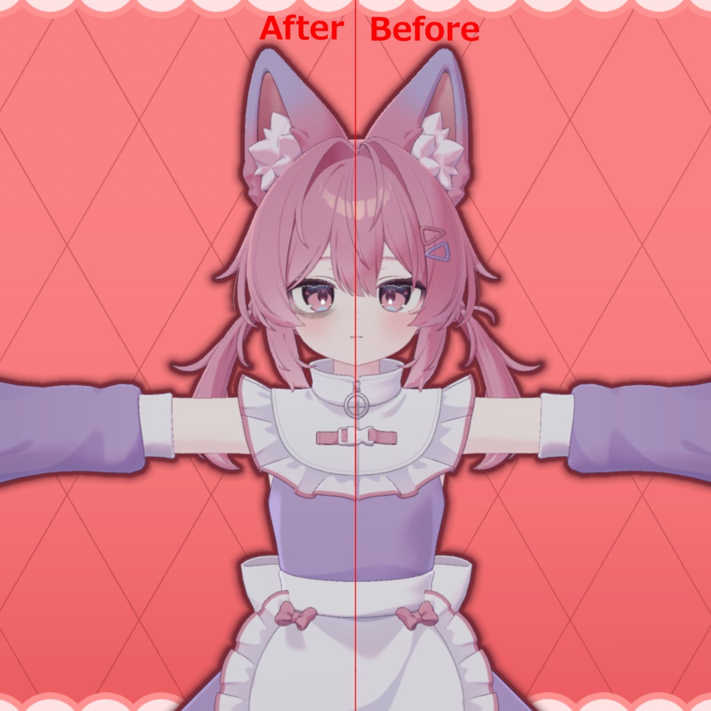 【プラム対応】隈テクスチャ / Plum eye dark circle texture