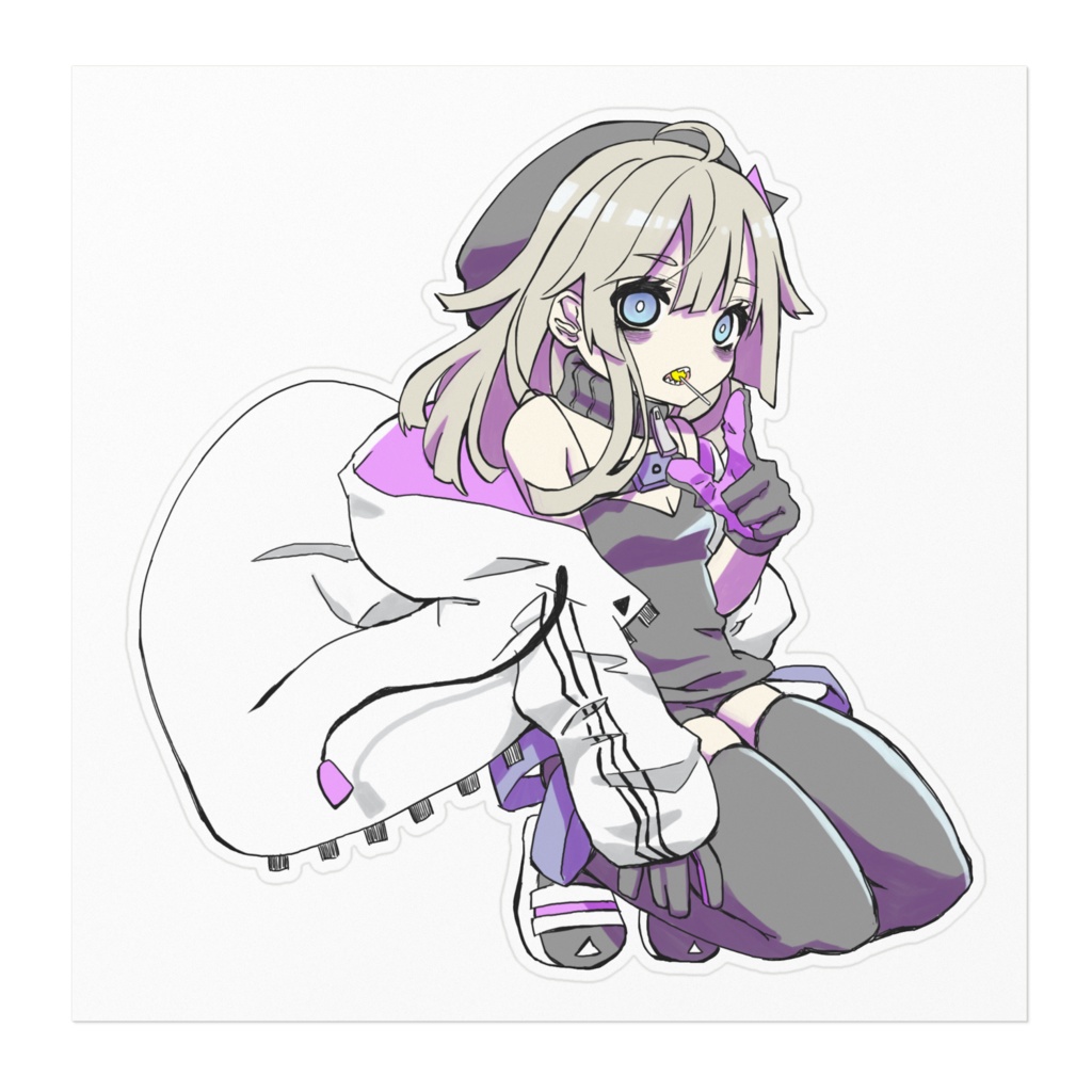 AA-12でかめステッカー