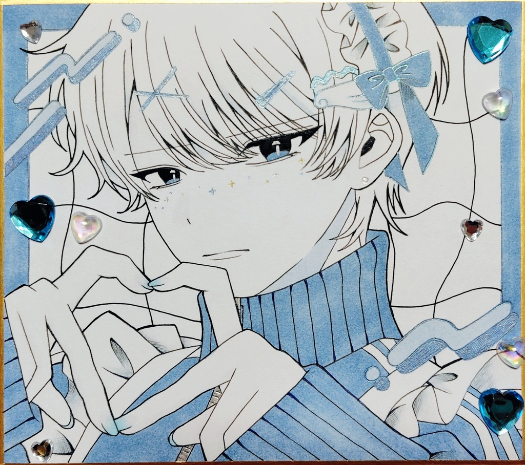 オリジナル 色紙