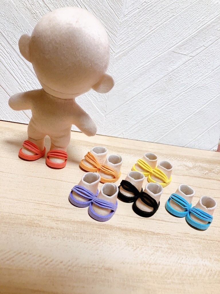 素足風サンダル