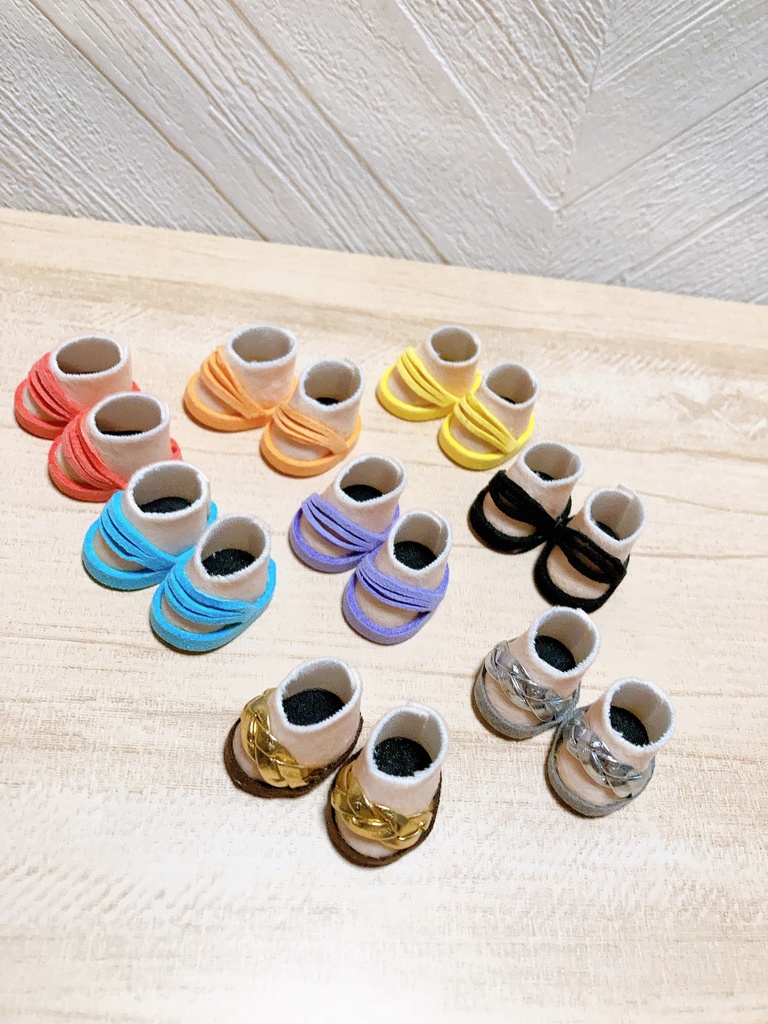 素足風サンダル