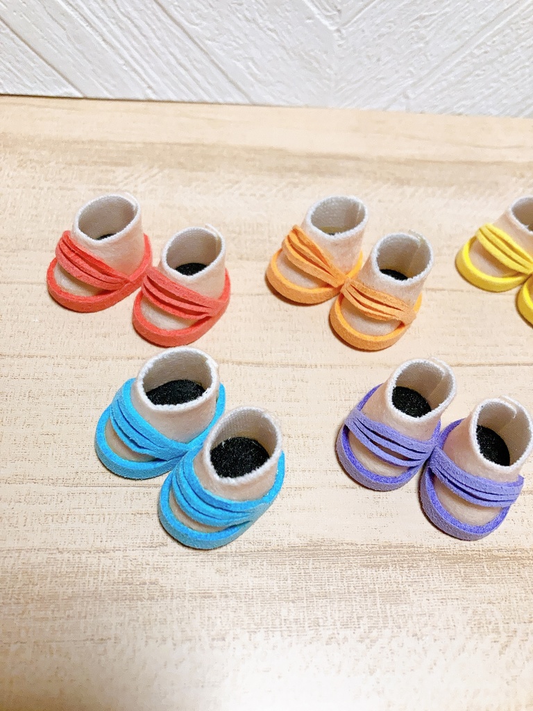 素足風サンダル