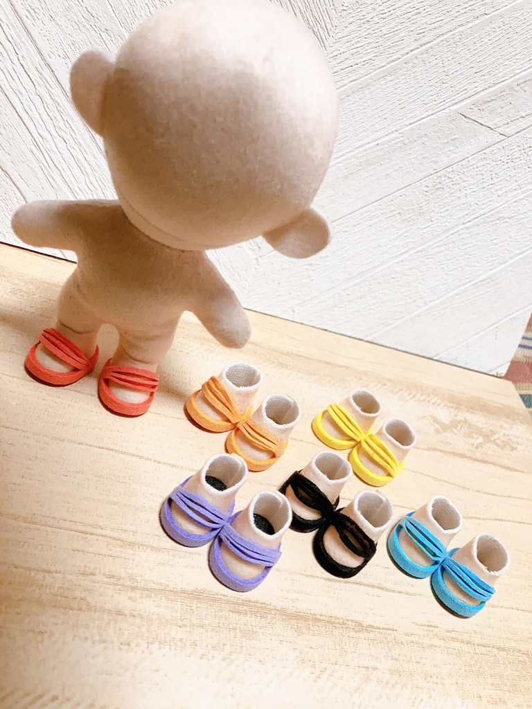 素足風サンダル