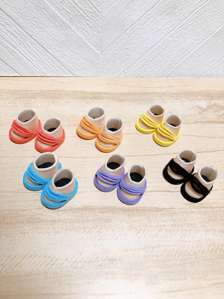 素足風サンダル