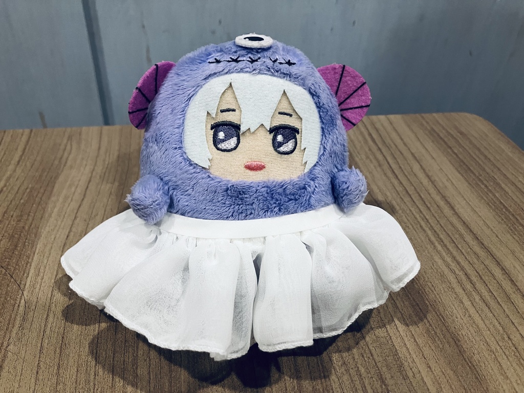 ダブルシフォンの 天使ドレス