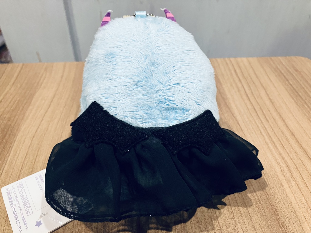 ダブルシフォンの悪魔ドレス