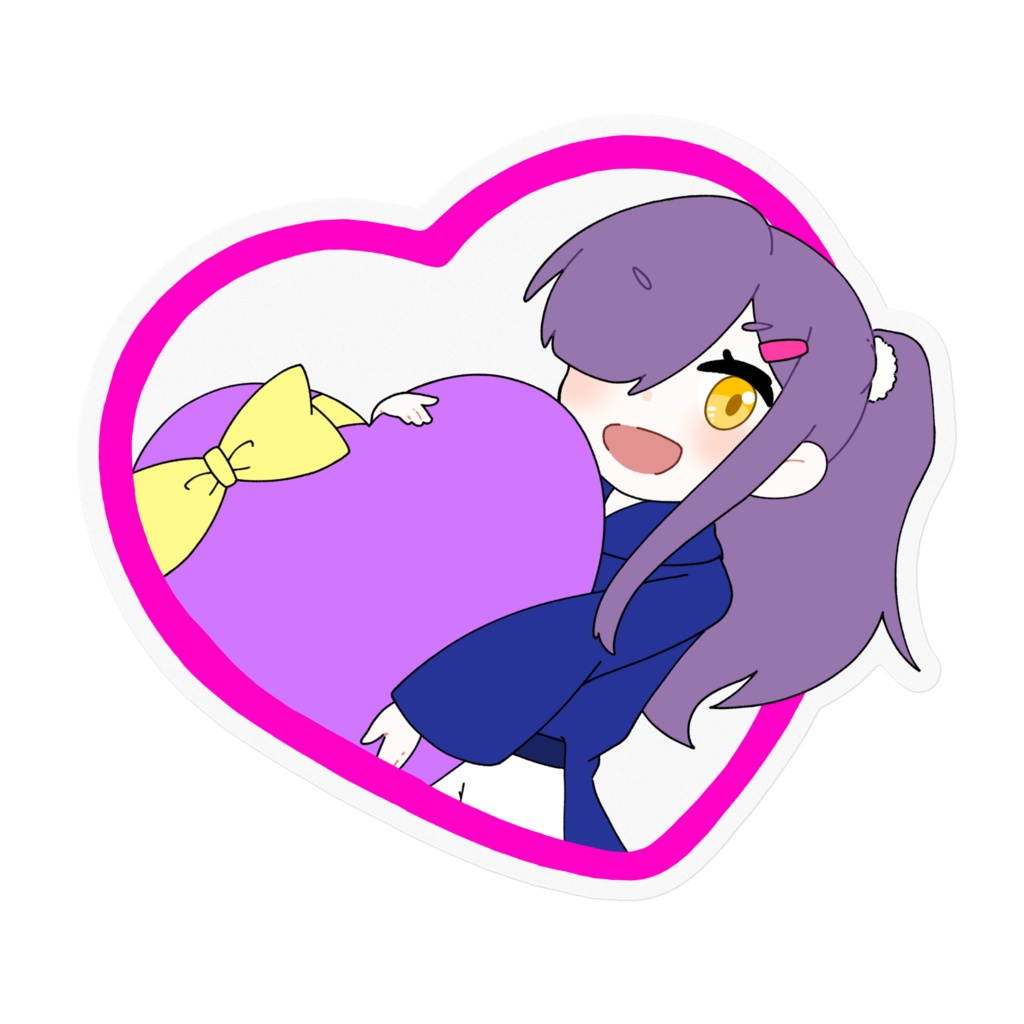 とるあのバレンタイン♡クリアステッカー