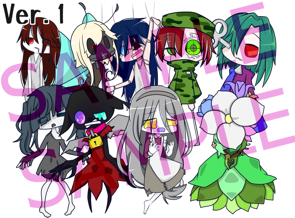 【TRPG用】駒イラスト