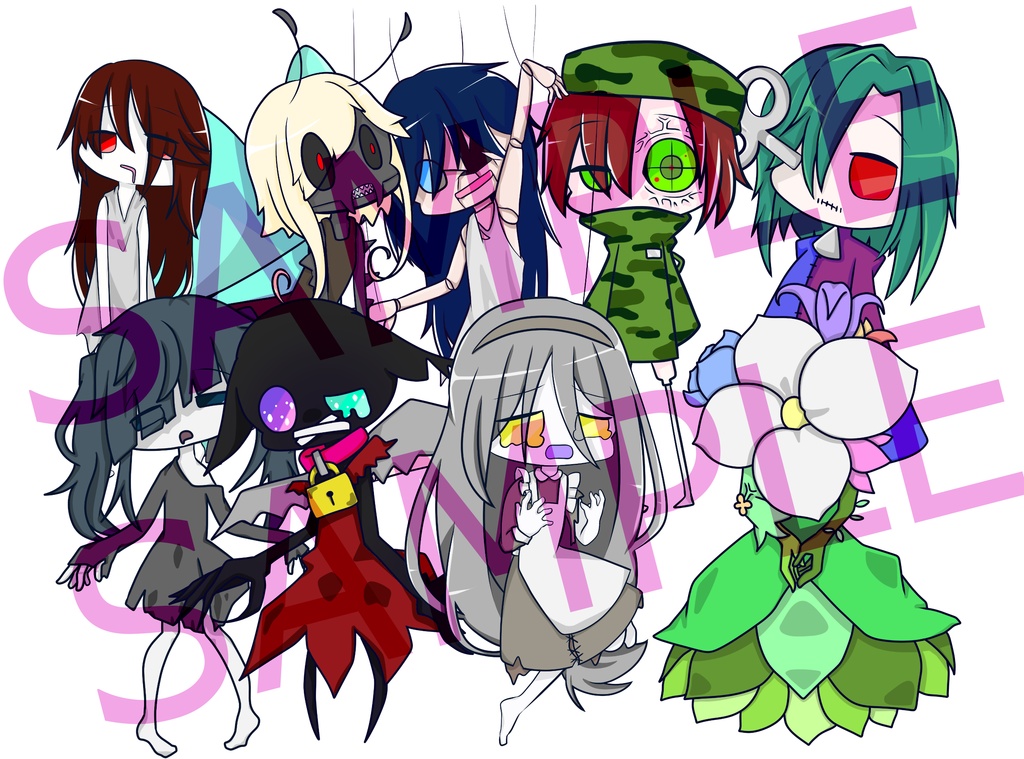 【TRPG用】駒イラスト