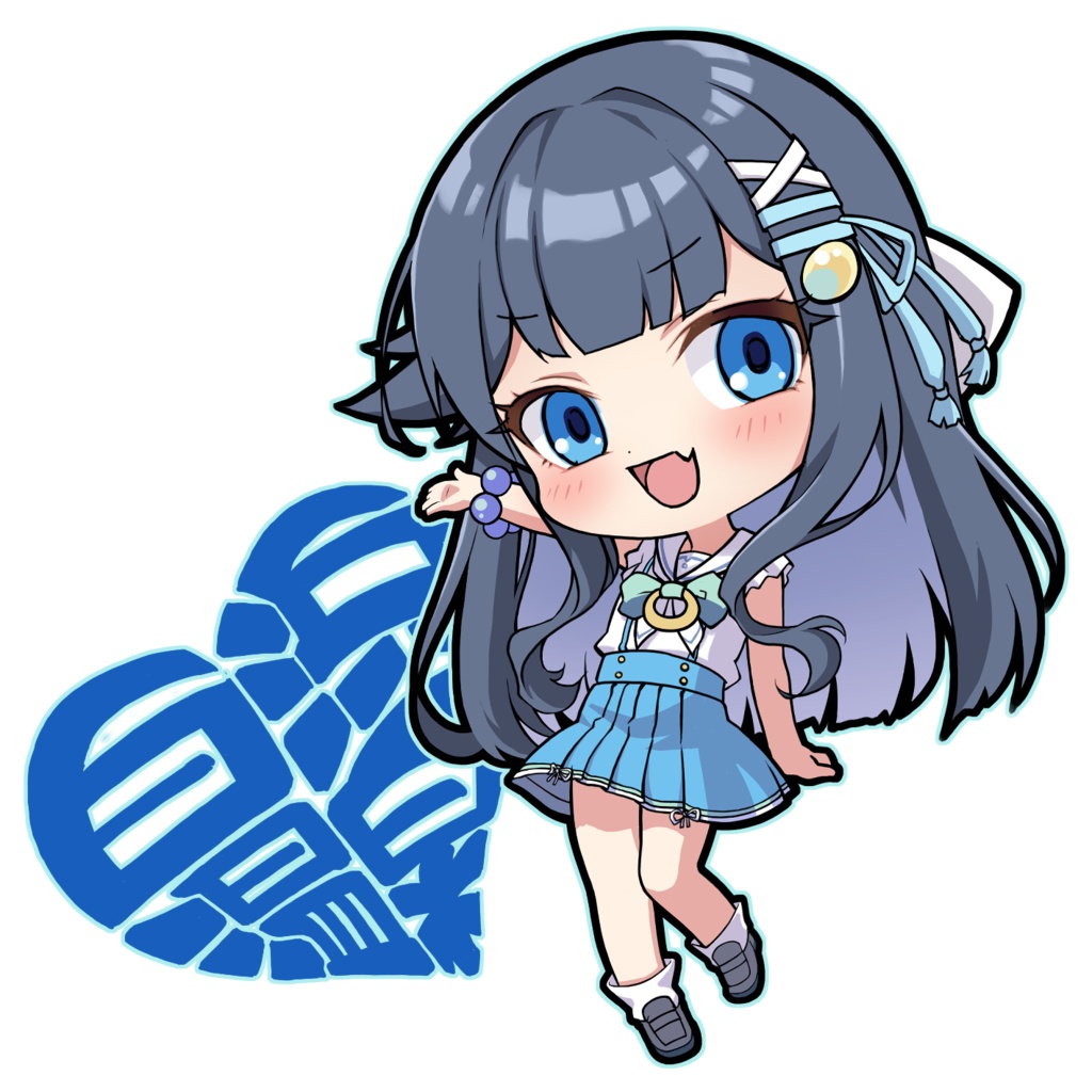 白浜帆南美【温泉地ラブ】ステッカー