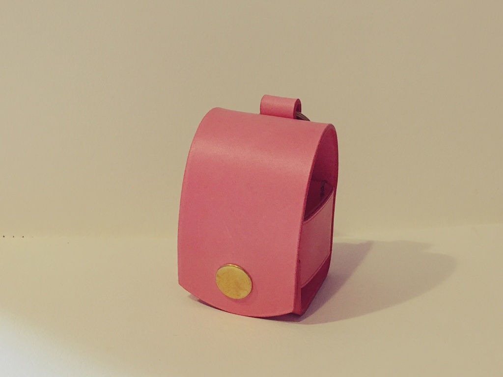 レザーインクケースパステルピンク