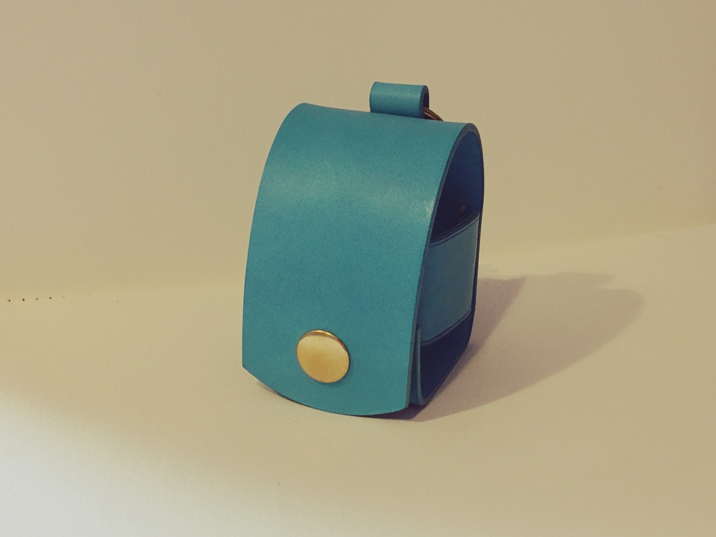 レザーインクケースコバルトブルー