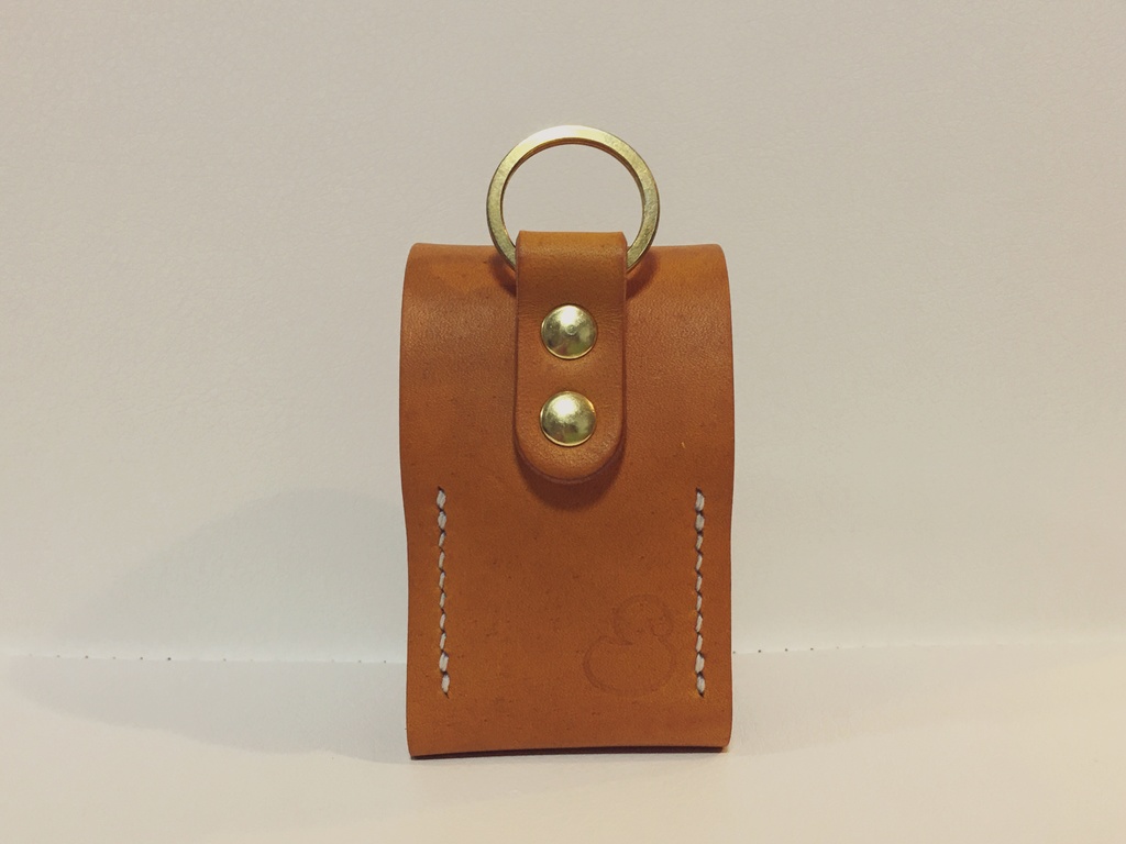 レザーインクケースキャメル