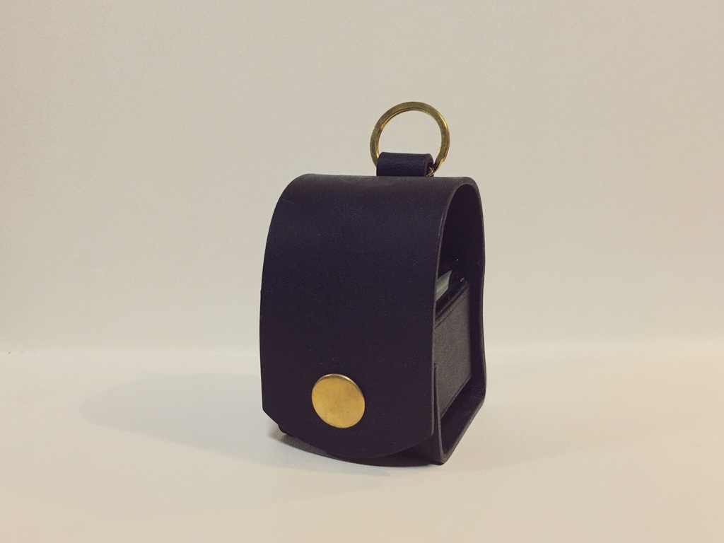 レザーインクケースネイビー