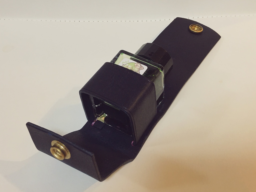 レザーインクケースネイビー