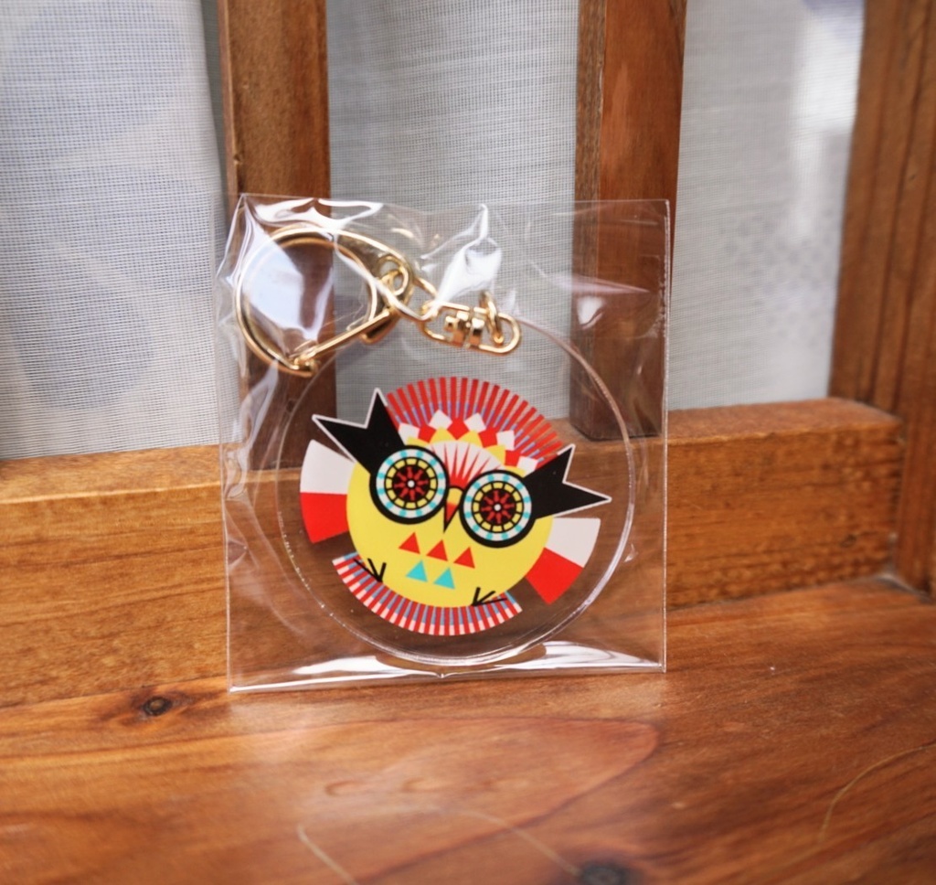 フク寿郎アクキー 丸・黒セット