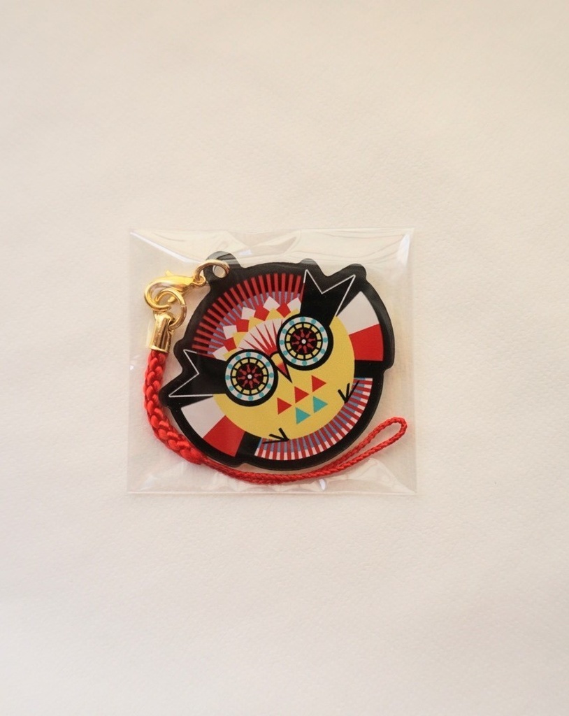 フク寿郎アクキー 丸・黒セット