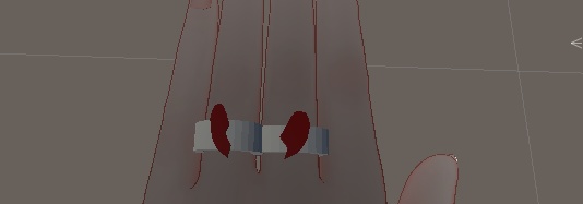 ペアリングハート指輪