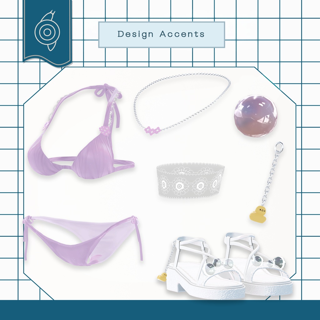 【13アバター対応衣装】シャボン玉が揺れる!《すいさい / Suisai》